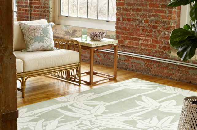 Brink&Campman groot vloerkleed in een gezellige woonkamer