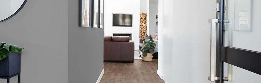 Objectflor in een woonkamer