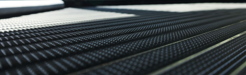 Storax mat close up bij draaideur