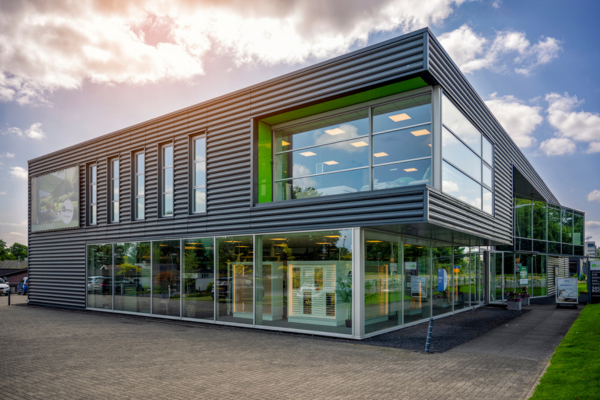 pand van groeninchters van de zijkant